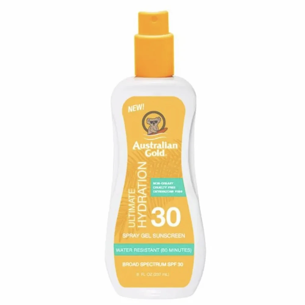 Australian Gold Spray Gel Protector Solar Ultímate Hydration SPF 30 - 237ml